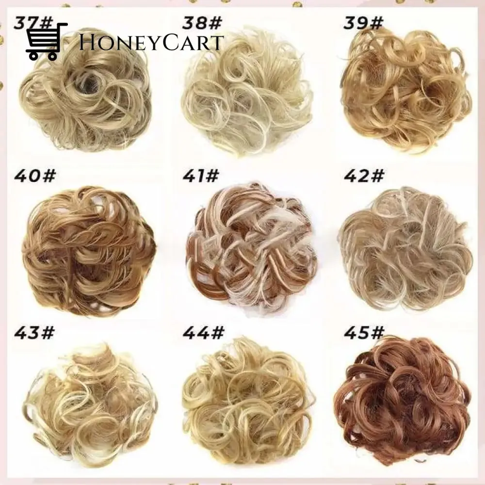 74 Colors Easy To Wear Stylish Hair Scrunchies