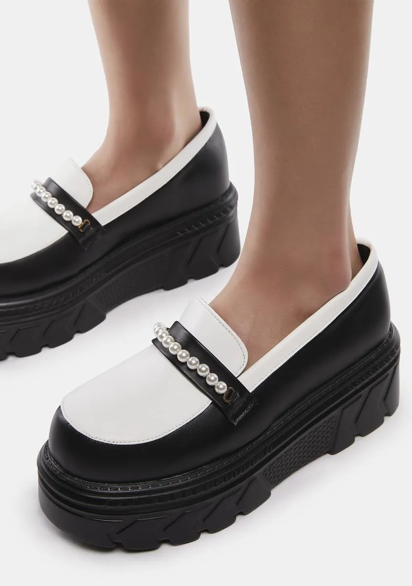 Ayoko Pearl Stomer Loafers
