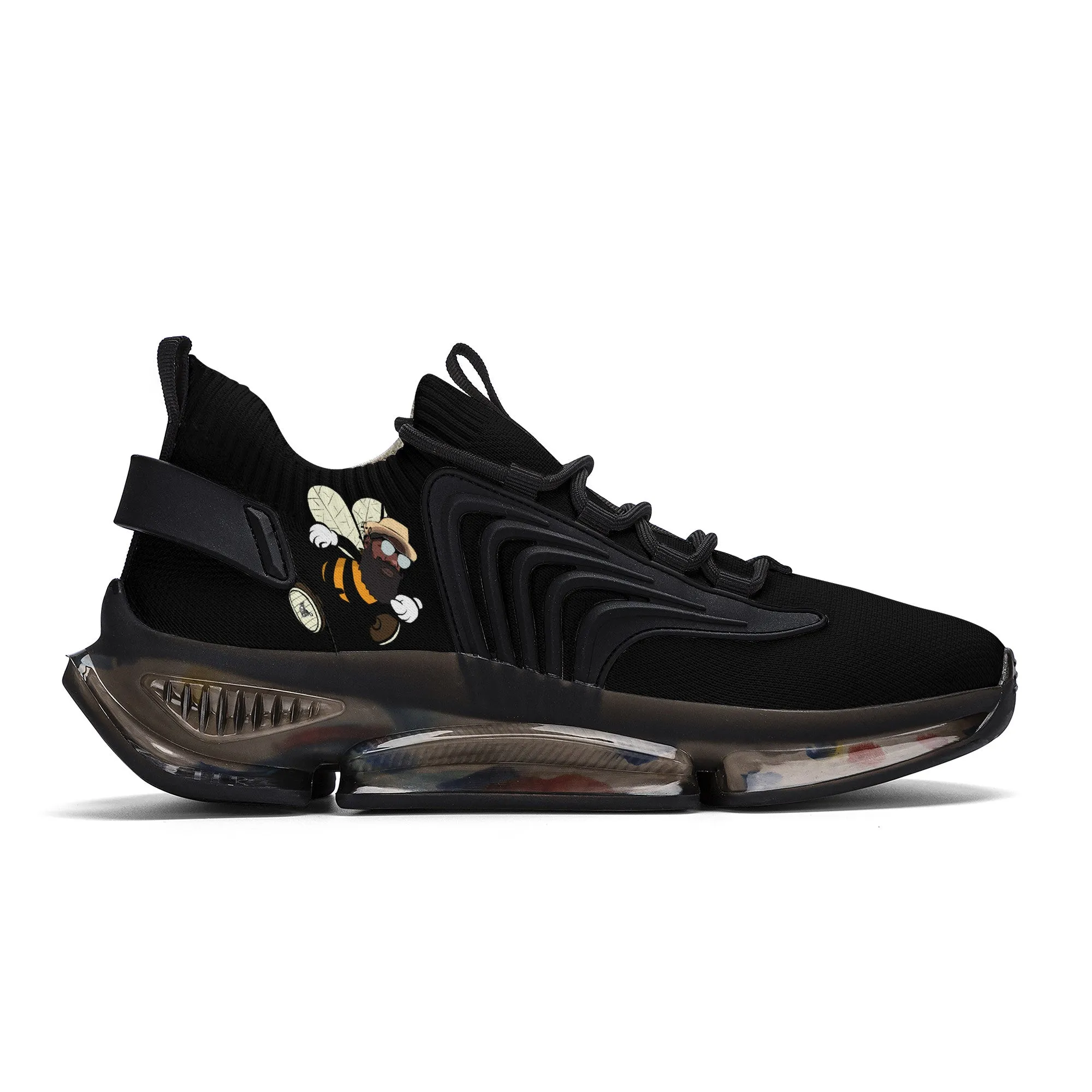 Be Who You Bee! Air Max React Sneakers - Black
