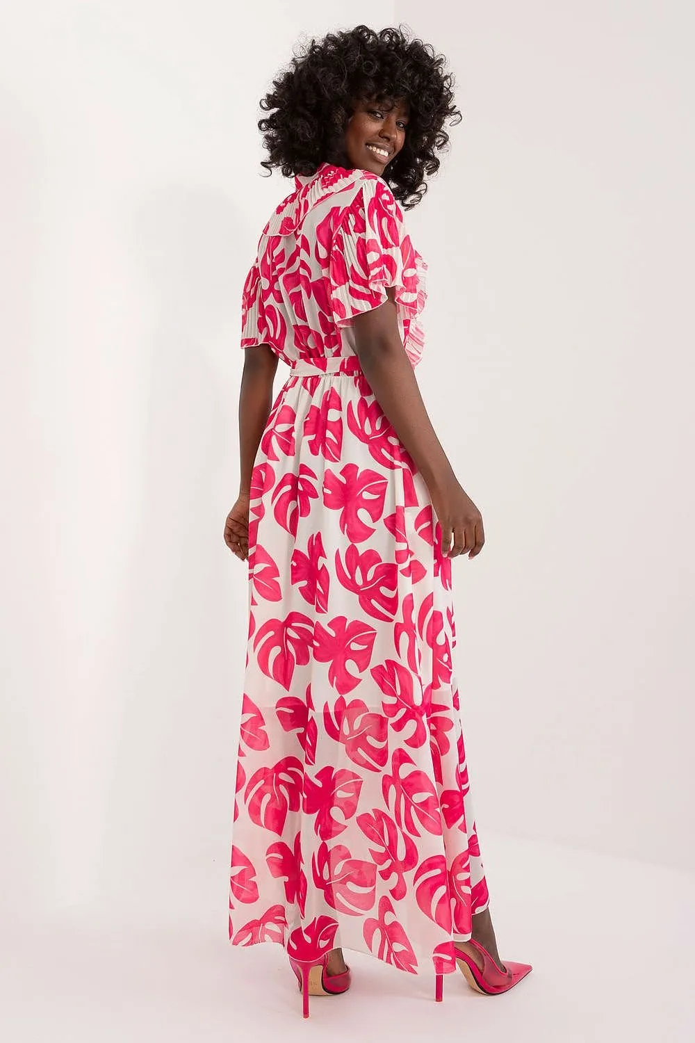 Breezy Summer Dream Ruffle Maxi Delight