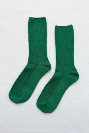 Deep Green Trouser Socks