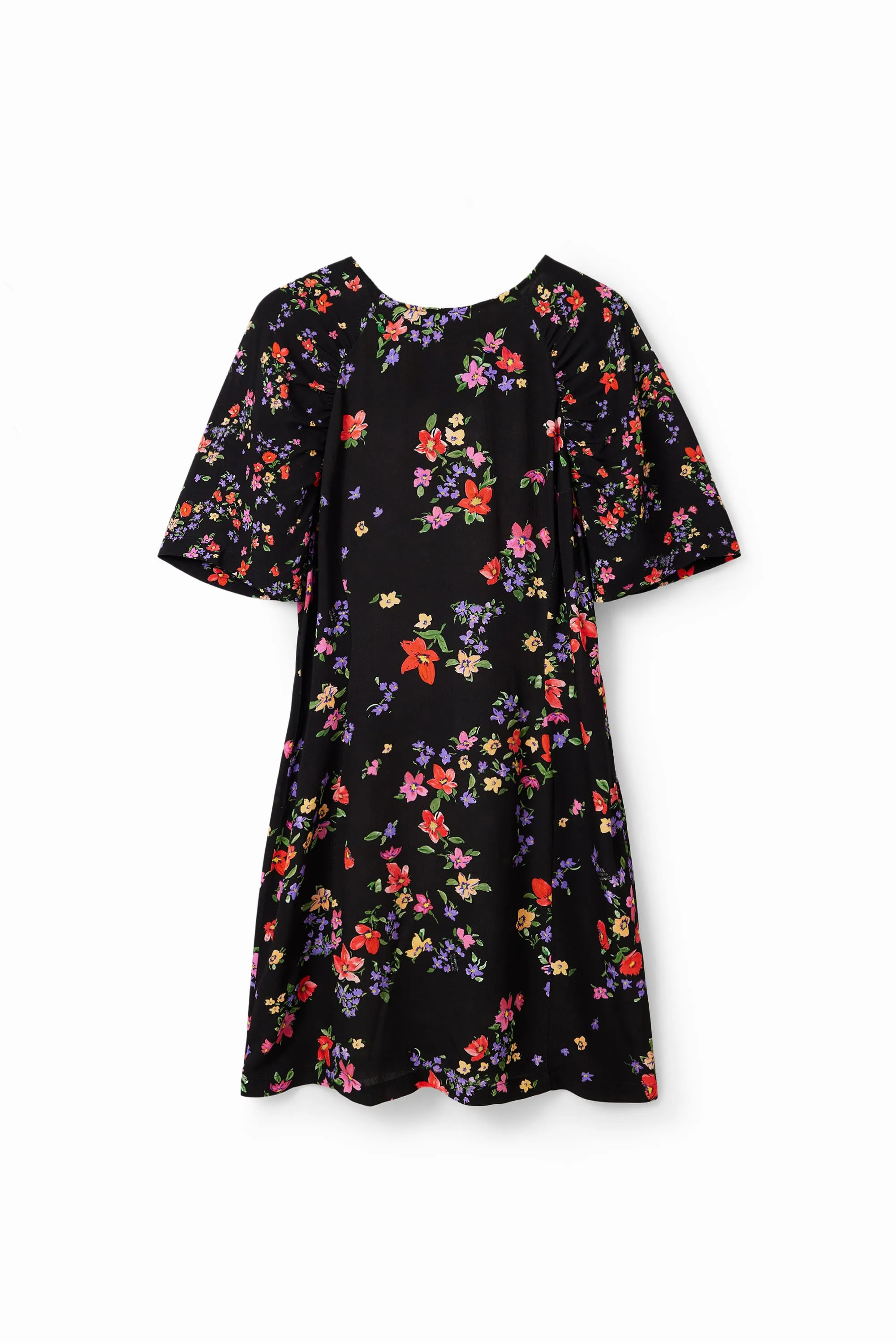 Desigual Snake Short Floral Easy to Wear Dress 23WWVW40