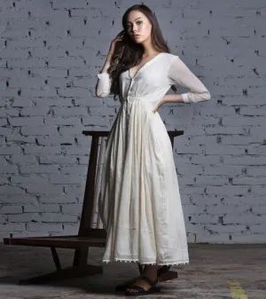 Ivory Cotton Gown