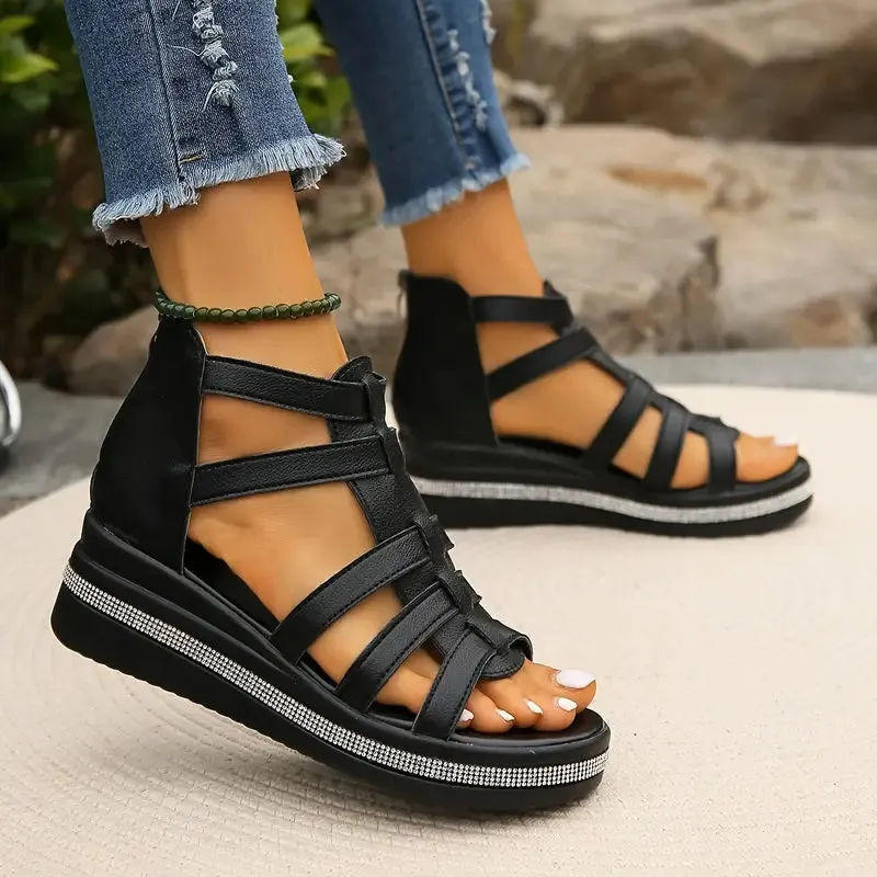 JESSICA™ - Elegant Wedge Sandals