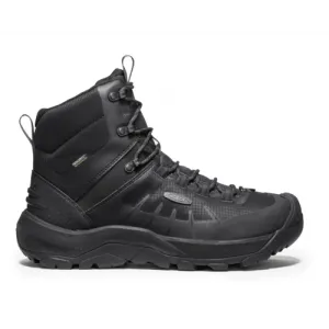 Keen Men's Revel IV Explorer Mid Polar Waterproof Hiking Boots- Black/ Magnet