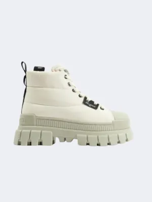Palladium Revolt Boot Overcush Women Lifestyle Boots Almond Milk