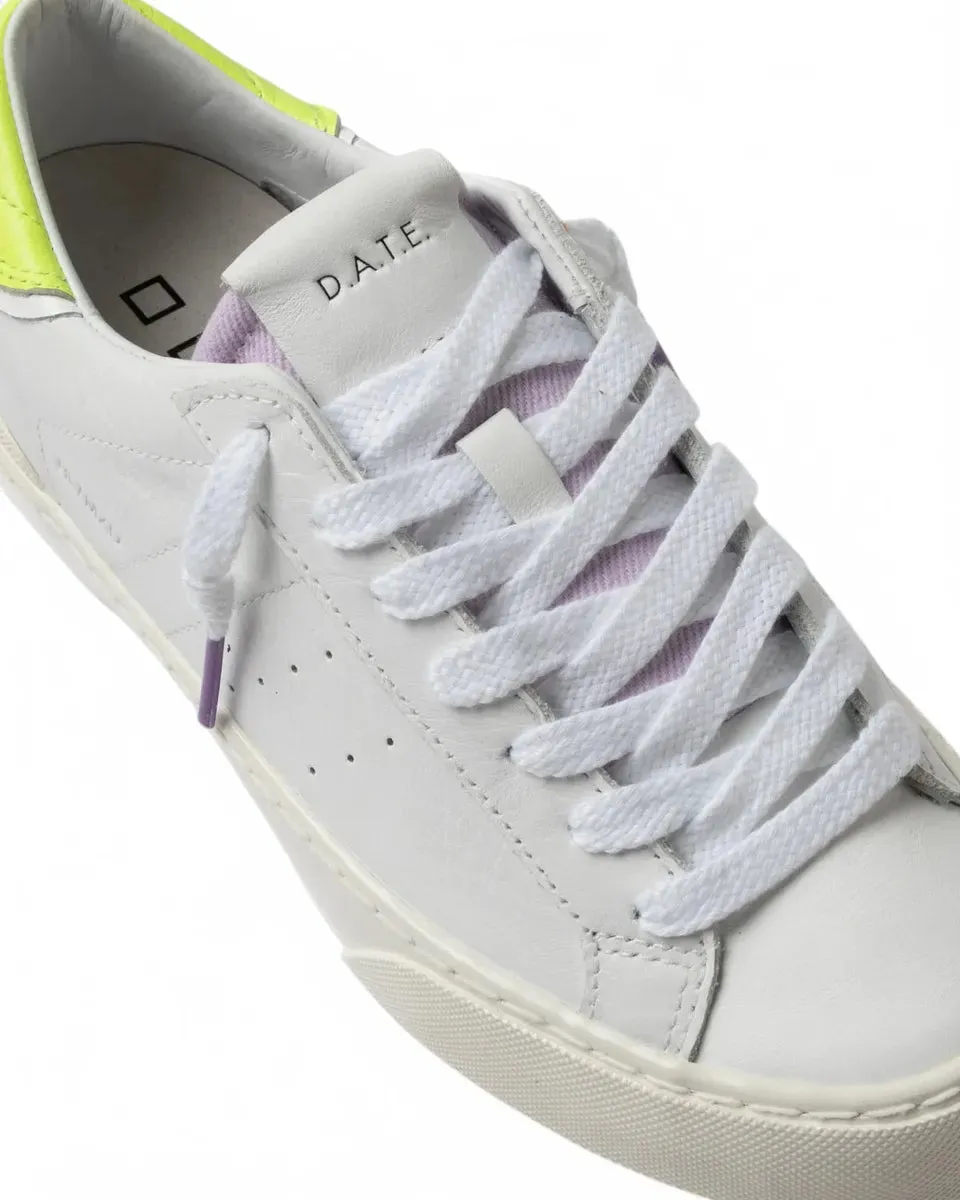 Sneakers Hill Low Mixed White-Yellow