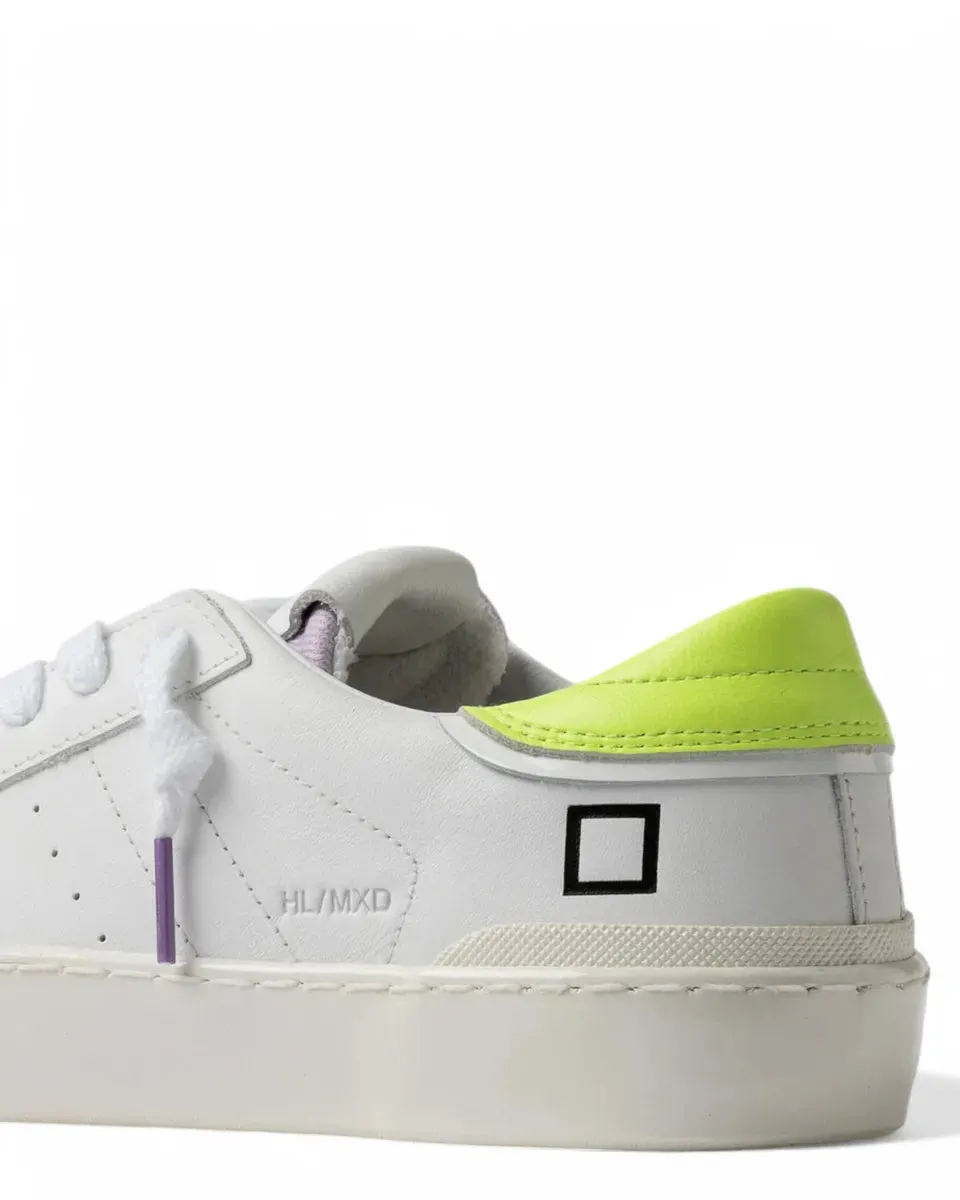 Sneakers Hill Low Mixed White-Yellow