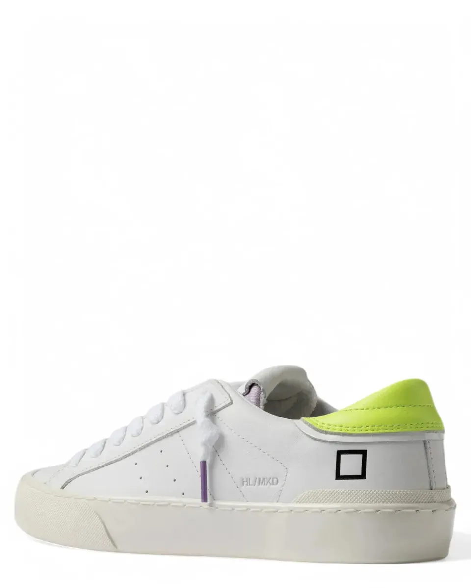 Sneakers Hill Low Mixed White-Yellow
