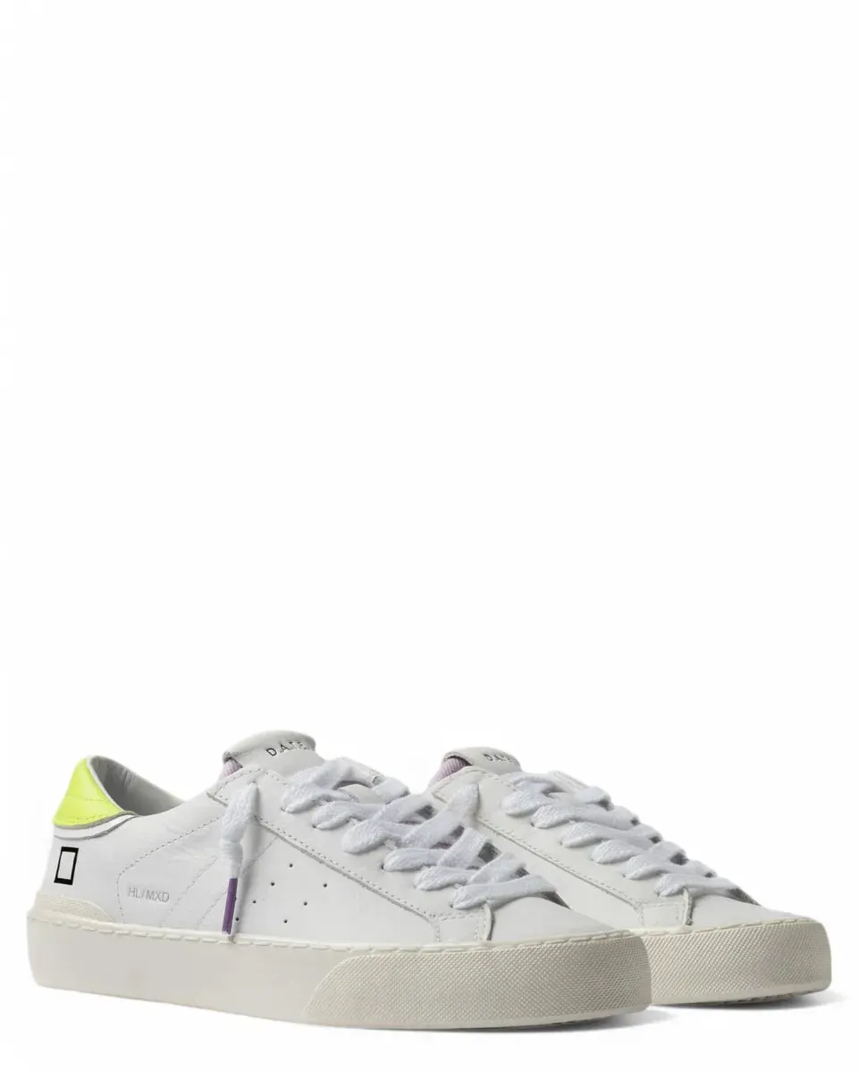 Sneakers Hill Low Mixed White-Yellow