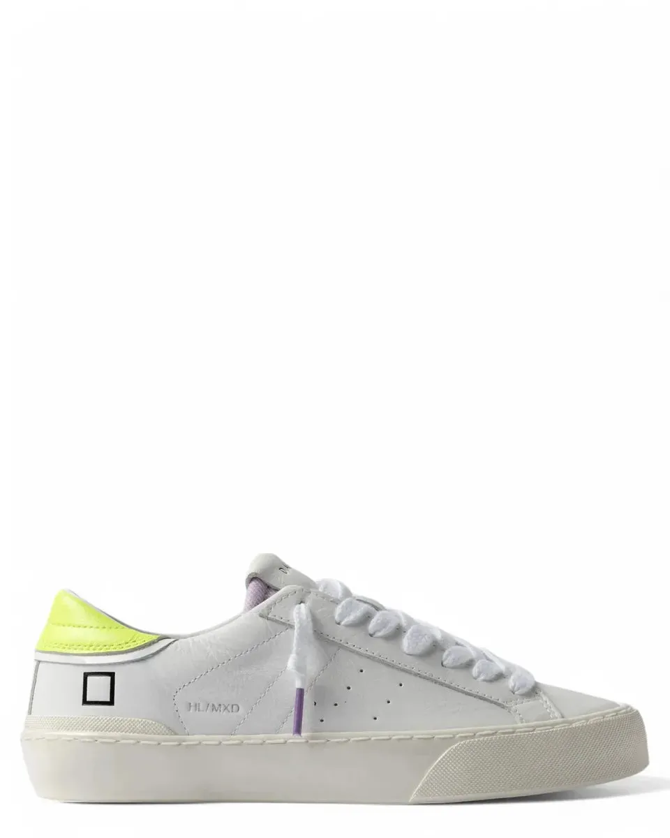 Sneakers Hill Low Mixed White-Yellow