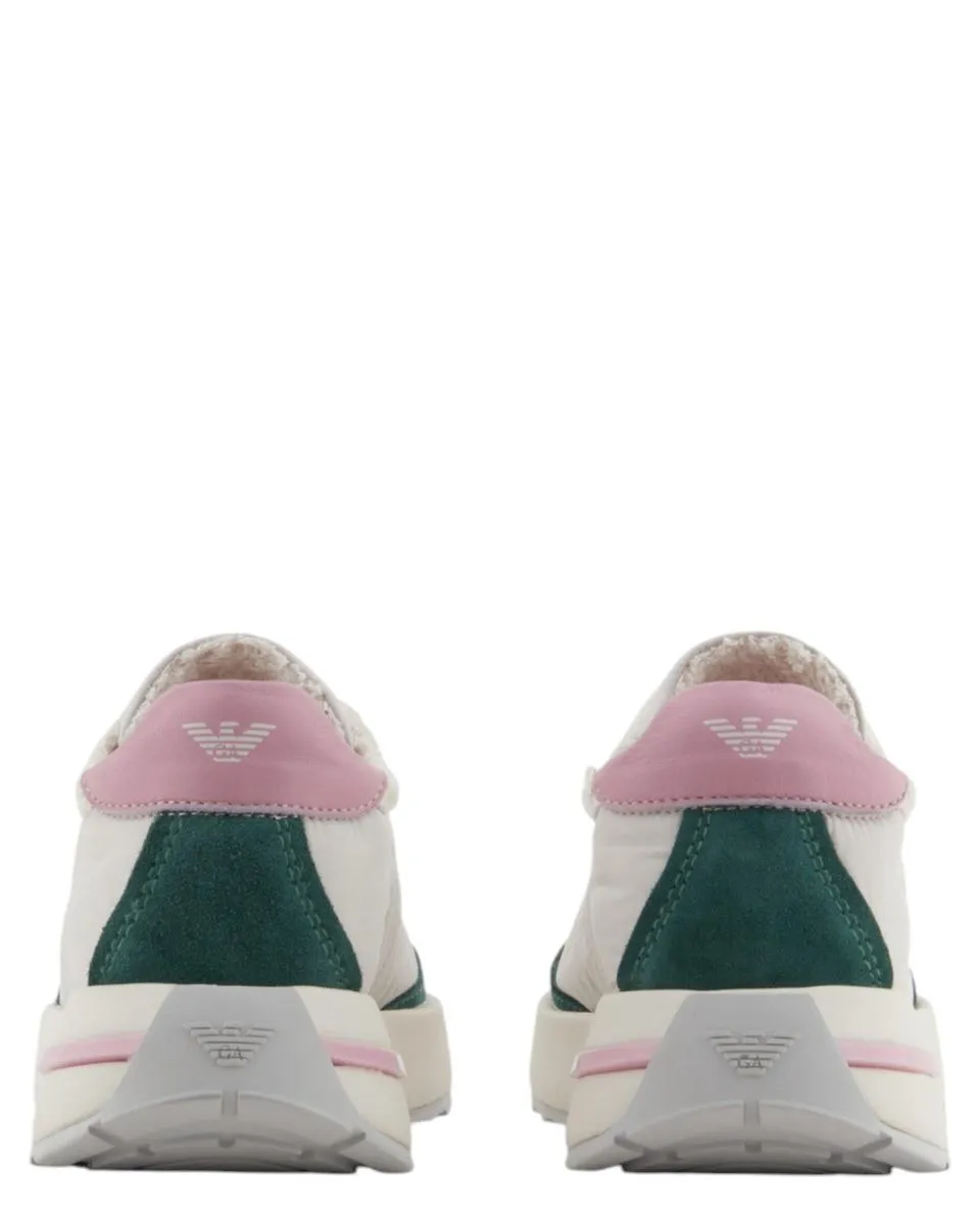 Sneakers in Nylon e Suede Emporio Arman