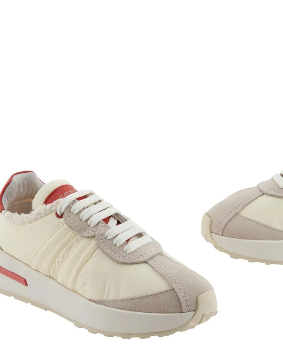 Sneakers in Nylon e Suede Emporio Arman