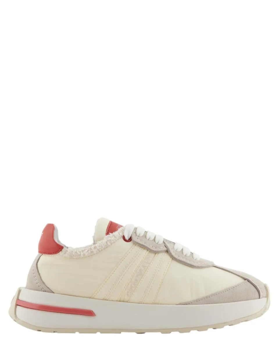 Sneakers in Nylon e Suede Emporio Arman