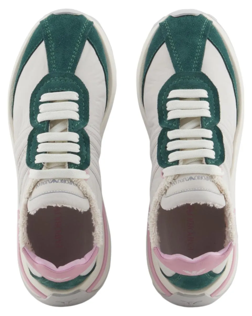 Sneakers in Nylon e Suede Emporio Arman