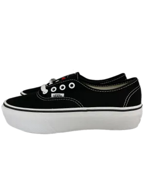 VANS Authentic Platform Black [VN0A3AV8BLK1] Women Sneakers CL1668