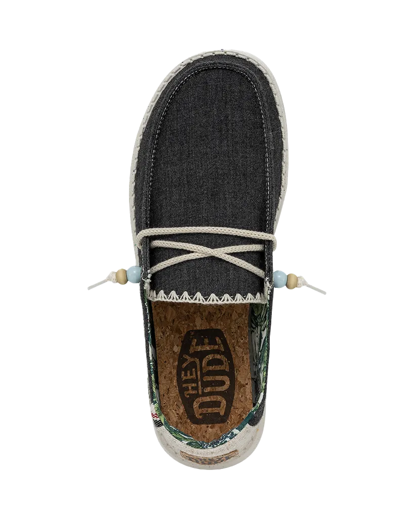 Wendy Natural Shoes in Carbon