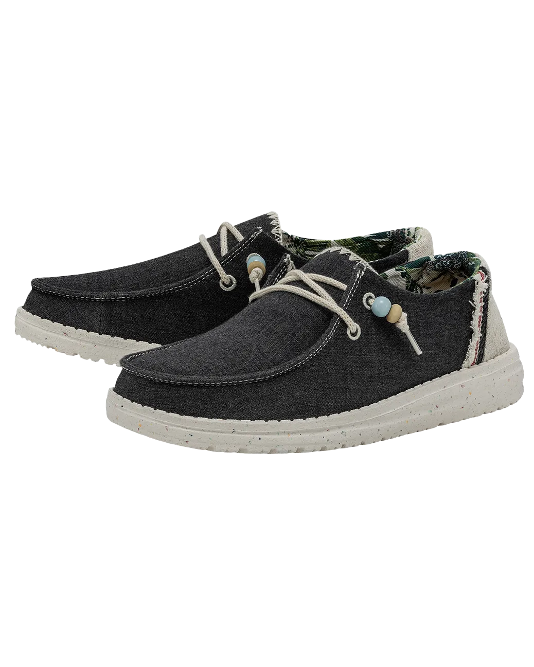 Wendy Natural Shoes in Carbon